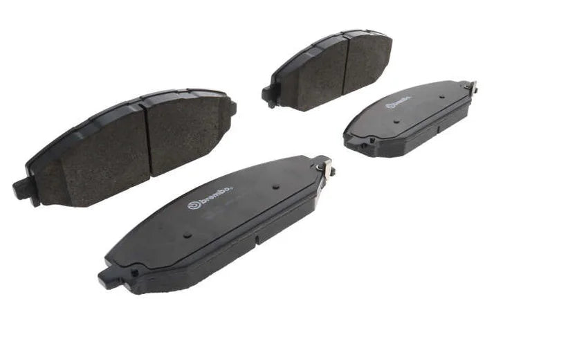 Brembo 19-22 Ram 1500 Front Low-Met Brake Pad - Back View