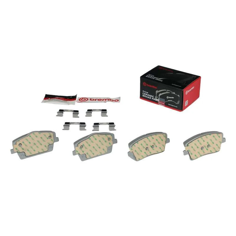 Brembo 19-22 Volvo XC40 Front NAO Brake Pad - Side View