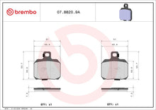 Load image into Gallery viewer, Brembo 1999 Bombardier Traxter 500 4x4 Auto Sinter Genuine Disc Brake Pad Set - Front