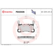 Load image into Gallery viewer, Brembo 20-21 Porsche 911/Panamera/Cayman/718 Cayman/718 Spyder Rear NAO Brake Pad