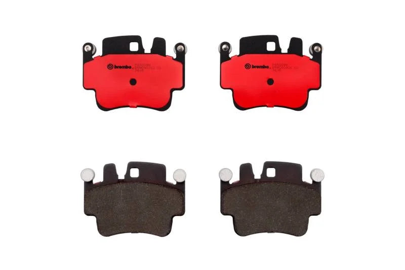Brembo 2006 Audi A6/05-11 A6 Quattro/04-10 A8 Quattro Rear Premium Low-Met OE Equivalent Pad - Main Product View