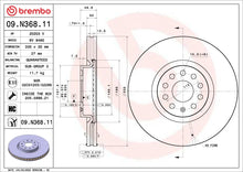 Load image into Gallery viewer, Brembo Front UV Coated Rotor fits 2018-2021 Volkswagen Atlas / Atlas Cross SPORT