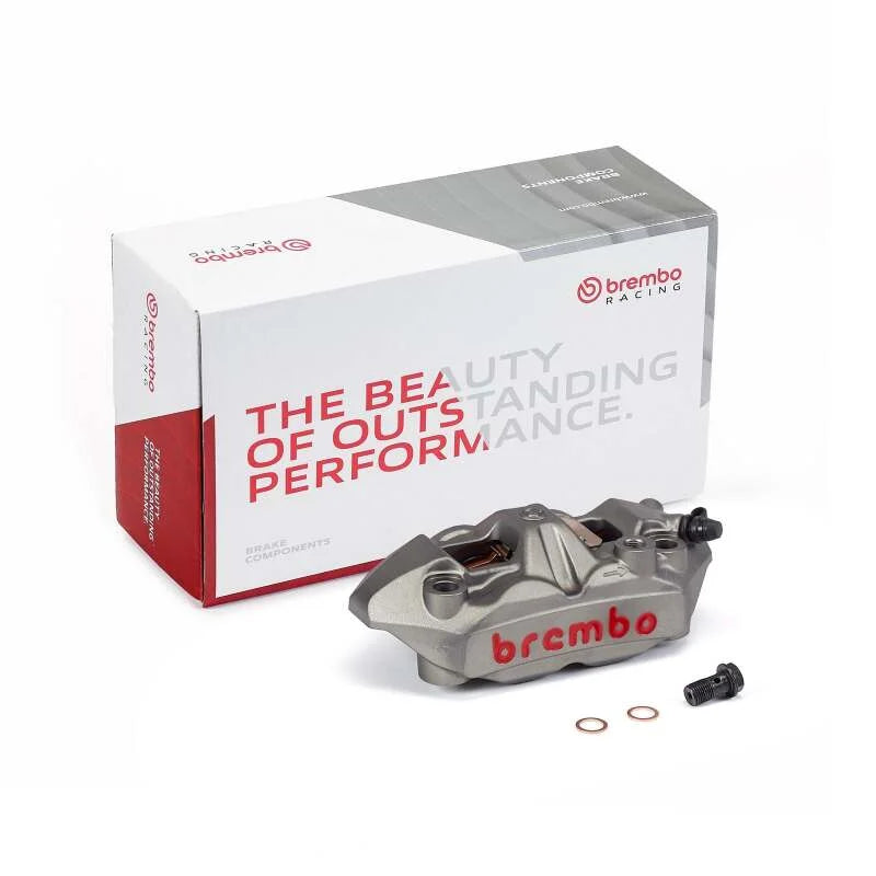 Brembo M4.34 Brake Caliper - Right - Side View