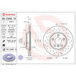 Load image into Gallery viewer, Brembo OE 01-17 BMW 1 Series (F52) Front Premium Xtra Cross Drilled UV Coated Rotor