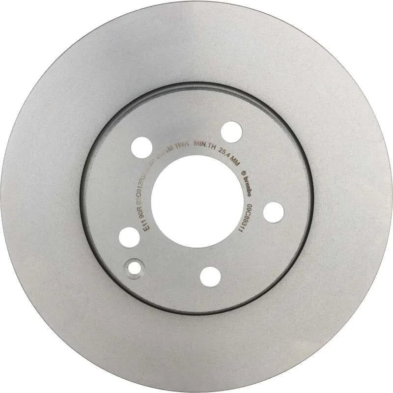 Brembo OE 03-09 Mercedes-Benz E320 295mm Brake Disc - Front - Back View