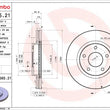 Load image into Gallery viewer, Brembo OE 13-19 Nissan Sentra UV Coated Brake Disc - Front