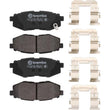Load image into Gallery viewer, Brembo OE 13-20 Subaru BRZ/14-18 Forester/10-14 Outback/22-24 Toyota GR86 Low-Met Brake Pad - Rear - Side View