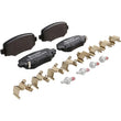Load image into Gallery viewer, Brembo OE 15-17 Chrysler 200/14-23 Jeep Cherokee/2016 Grand Cherokee PRIME Low-Met Brake Pad - Rear - Main Product View