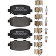Load image into Gallery viewer, Brembo OE 15-17 Chrysler 200/14-23 Jeep Cherokee/2016 Grand Cherokee PRIME Low-Met Brake Pad - Rear - Side View