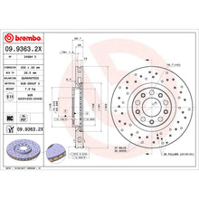 Load image into Gallery viewer, Brembo OE 16-17 Chrysler 200/13-16 Dodge Dart Friction Brake Disc