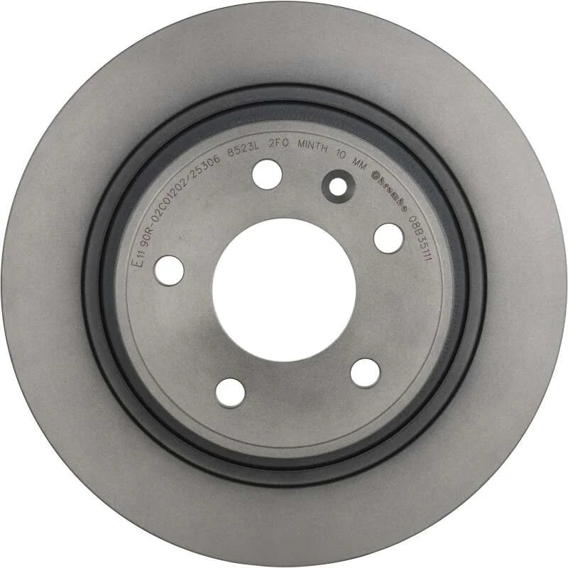 Brembo OE 16-19 Buick Cascada/14-16 Cadillac ELR/11-15 Chevy Volt Friction Brake Disc - Back View