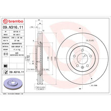 Load image into Gallery viewer, Brembo OE 18-20 Buick Regal Sportback UV Coated Brake Disc - Front