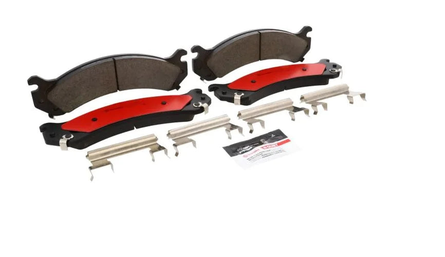 Brembo OE 18-20 Chevrolet Express 3500/GMC Savana 3500 Ceramic Brake Pad - Front - Installation View