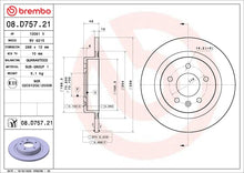 Load image into Gallery viewer, Brembo OE 19-21 ChevyEquinox/19-21 Malibu/20-21 GMC Terrain Friction Brake Disc