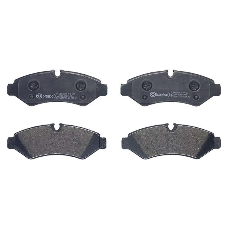 Brembo OE 19-23 Mercedes-Benz Sprinter 1500/19-22 Sprinter 2500 PRIME Low-Met Brake Pad - Rear - Side View