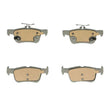 Load image into Gallery viewer, Brembo OE 20-22 Ford Edge/17-19 Escape/13-20 MKZ/19-23 Nautilus PRIME Ceramic Brake Pad - Rear - Back View