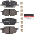 Load image into Gallery viewer, Brembo OE 20-24 Cadillac CT5/XT4/22-24 Chevy Camaro/2021 GMC Terrain Ceramic Brake Pad - Front - Main Product View