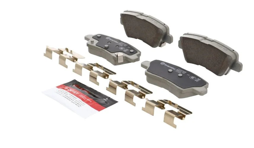 Brembo OE 2017 Hyundai Elantra/18-22 Ioniq/18-19 Sonata/16-17 Veloster Ceramic Brake Pad - Rear - Additional View 15