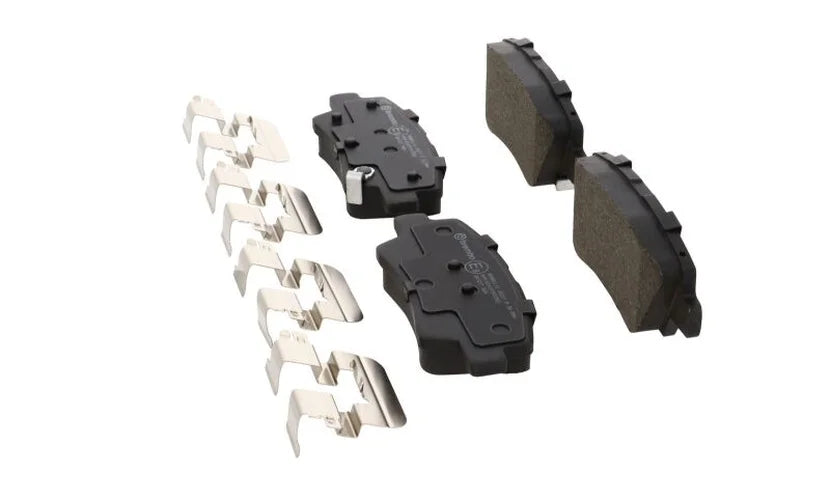 Brembo OE 2017 Hyundai Elantra/18-22 Ioniq/18-19 Sonata/16-17 Veloster Low-Met Brake Pad - Rear - Additional View 6