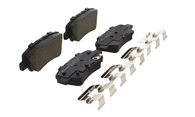 Brembo OE 2017 Hyundai Elantra/18-22 Ioniq/18-19 Sonata/16-17 Veloster Low-Met Brake Pad - Rear - Additional View 13
