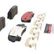 Load image into Gallery viewer, Brembo OE 2017 Hyundai Elantra/Elantra GT/16-17 Veloster/19-21 Veloster Ceramic Brake Pad - Front - Side View