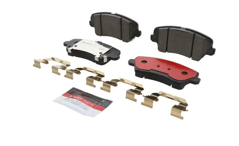 Brembo OE 2017 Hyundai Elantra/Elantra GT/16-17 Veloster/19-21 Veloster Ceramic Brake Pad - Front - Additional View 10