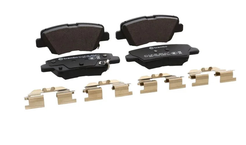 Brembo OE 21-22 Hyundai Accent/19-24 Nexo/2016 Sonata/2019 Sonata PRIME Low-Met Brake Pad - Rear - Additional View 9