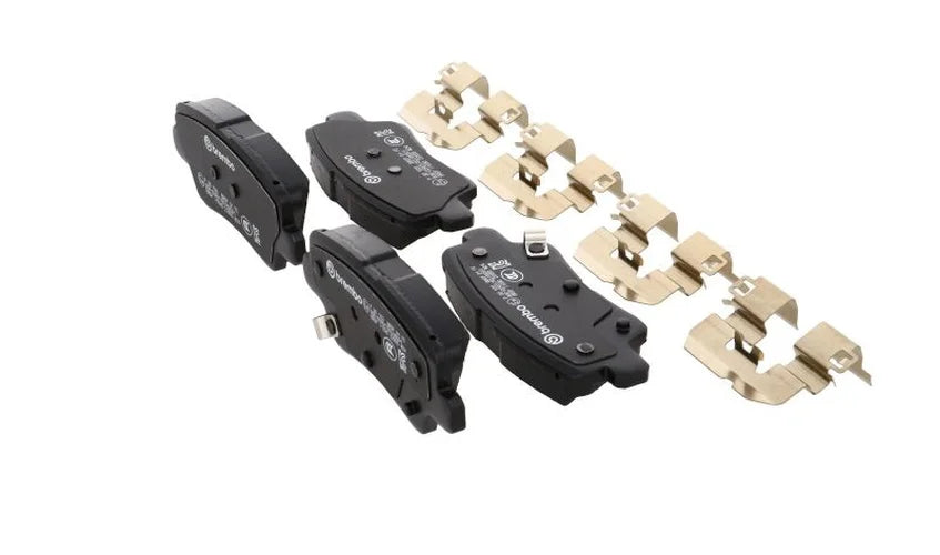 Brembo OE 21-22 Hyundai Accent/19-24 Nexo/2016 Sonata/2019 Sonata PRIME Low-Met Brake Pad - Rear - Additional View 11