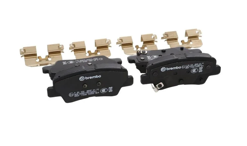 Brembo OE 21-22 Hyundai Accent/19-24 Nexo/2016 Sonata/2019 Sonata PRIME Low-Met Brake Pad - Rear - Additional View 13