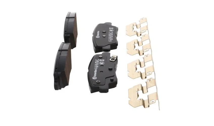 Brembo OE 21-22 Hyundai Accent/19-24 Nexo/2016 Sonata/2019 Sonata PRIME Low-Met Brake Pad - Rear - Additional View 15