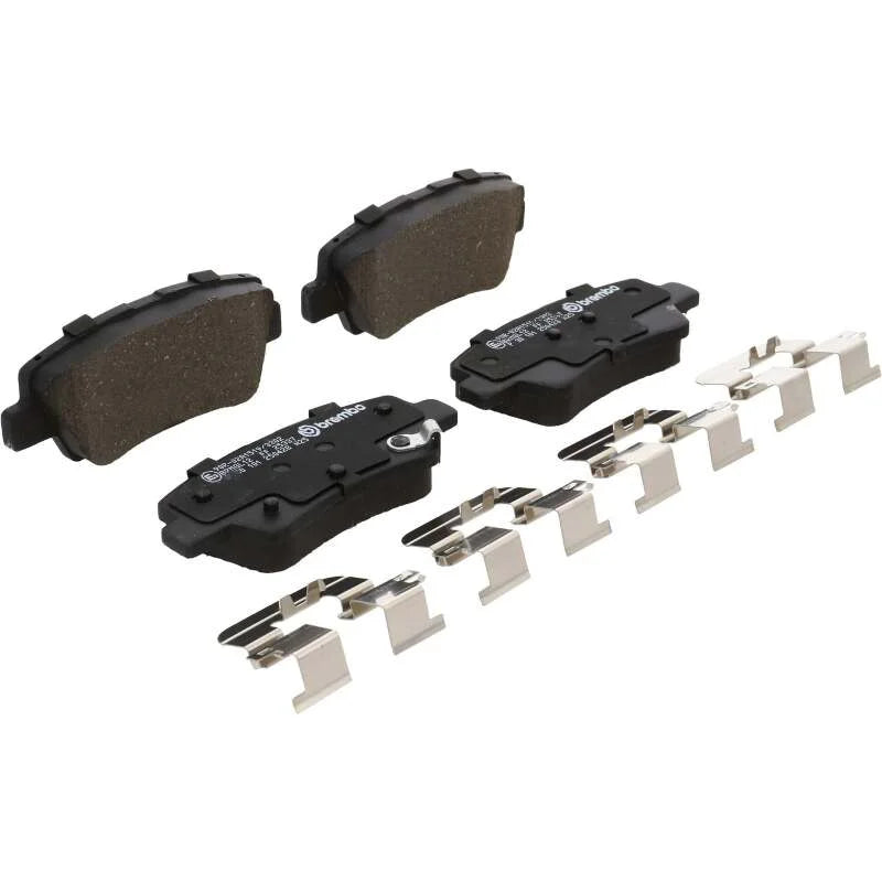 Brembo OE 21-23 Hyundai Kona/19-24 Kona Electric/19-21 Veloster Low-Met Brake Pad - Rear - Additional View 14