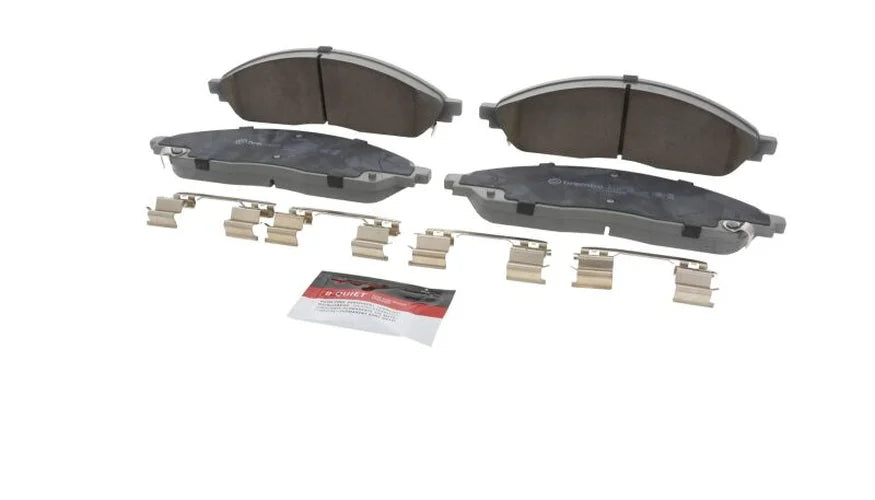 Brembo OE 22-24 Chrysler Grand Caravan/22-24 Jeep Grand Cherokee/L Ceramic Brake Pad - Front - Additional View 12