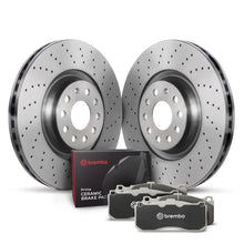 Load image into Gallery viewer, Brembo OE Front Disc Brake Kit fits 2008-2013 Audi A3 / 2009-2013 Audi A3 Quattro / 2008-2009 Audi TT / 2008-2015 Audi TT ...