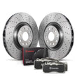 Load image into Gallery viewer, Brembo OE Front Disc Brake Kit fits 2009-2011 Audi Q5 / 2009-2011 Audi Q5 Premium