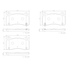 Load image into Gallery viewer, Brembo OE PRIME Ceramic Brake Pad - Front fits 2016-2018 Ford Focus RS