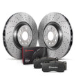 Load image into Gallery viewer, Brembo OE Rear Disc Brake Kit fits 2010-2021 Volkswagen GTI / 2010-2021 Volkswagen Golf / 2018-2019 Volkswagen Golf Alltra...