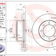 Load image into Gallery viewer, Brembo OE UV Coated Brake Disc - Front fits 2018-2022 Ford F-250 Super Duty / 2013-2015 2018-2022 Ford F-350 Super Duty
