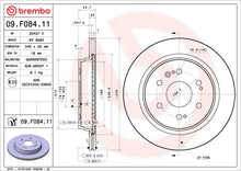 Load image into Gallery viewer, Brembo OE UV Coated Brake Disc Rear fits 2021-2025 Cadillac Escalade Luxury / 2023-2025 Cadillac Escalade / 2021-2025 Cadi...