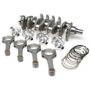 Brian Crower Honda/Acura K24 Stroker Kit - 102mm Stroke Billet Crank Custom Severe-Duty Rods Pisto - Side View
