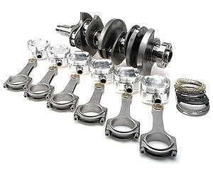 Brian Crower Nissan VQ37HR Stroker Kit - 92mm Stroke Billet Crank Custom Rods (5.886 inch) Custom - Side View