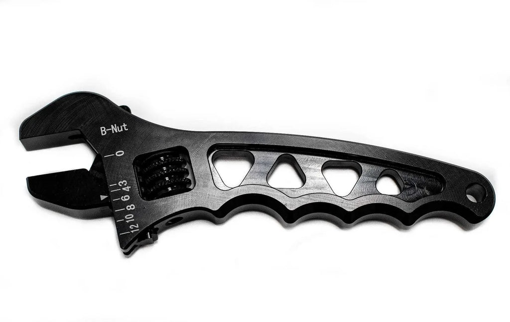 Brian Tooley Racing 3-12AN Adjustable Wrench Black Aluminum ANWRCH01B