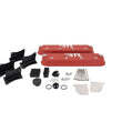 Load image into Gallery viewer, Brian Tooley Racing Valve Covers w/Coil Mounts - Red VCA-02-RED-CM
