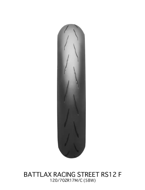 Bridgestone Battlax Racing Street RS12F - 120/70ZR17M/C 58W TL Front - Main Product View
