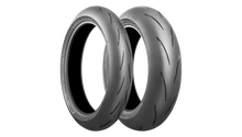 Load image into Gallery viewer, Bridgestone Battlax Racing Street RS12F - 120/70ZR17M/C 58W TL Front - Back View