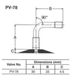Load image into Gallery viewer, Bridgestone PV78 Tube - 140/150/90-15 - Main Product View