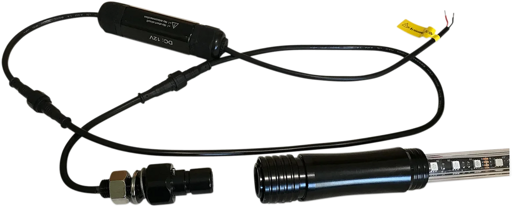 Brite-Lites Color Changing LED Whip Rod BL-UTVWHIP4 - Side View