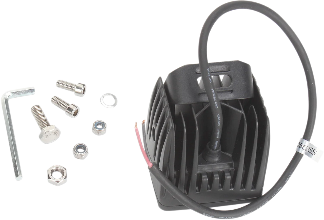 Brite-Lites LED Flood Light - 4" - Square BL-LBP4SQF - Side View