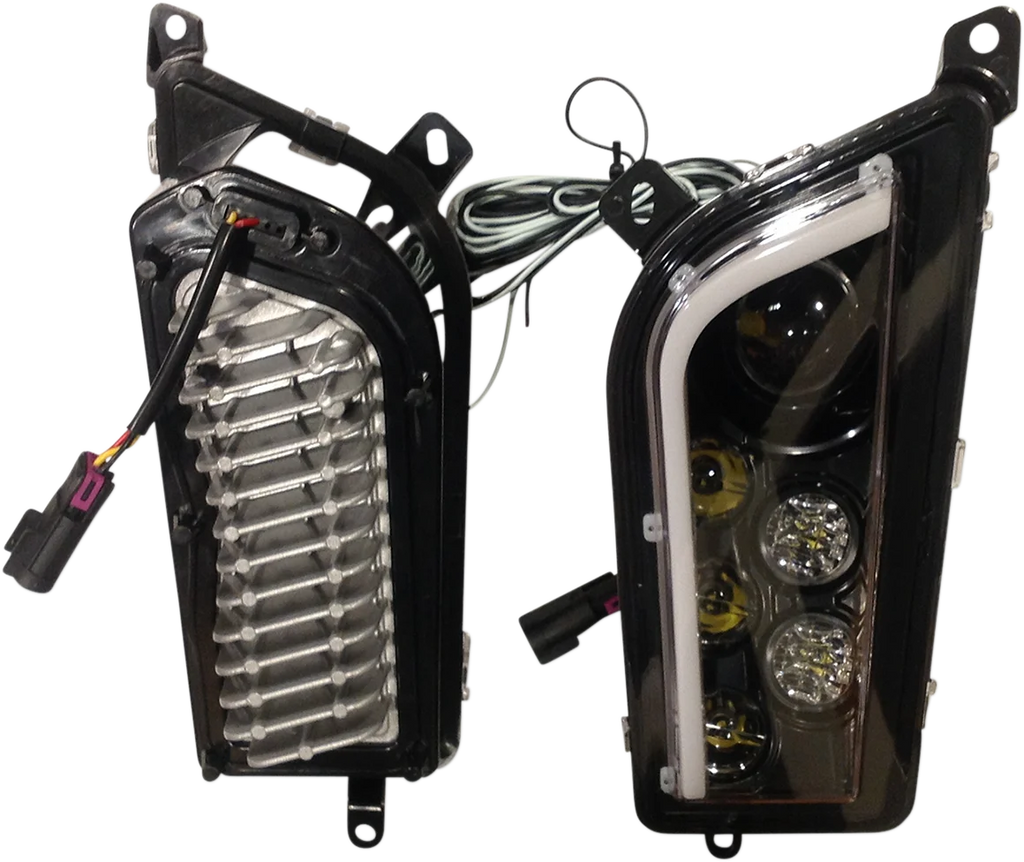 Brite-Lites LED Headlight Conversion Kit - Honda BL-LEDPIOHALO - Detail View
