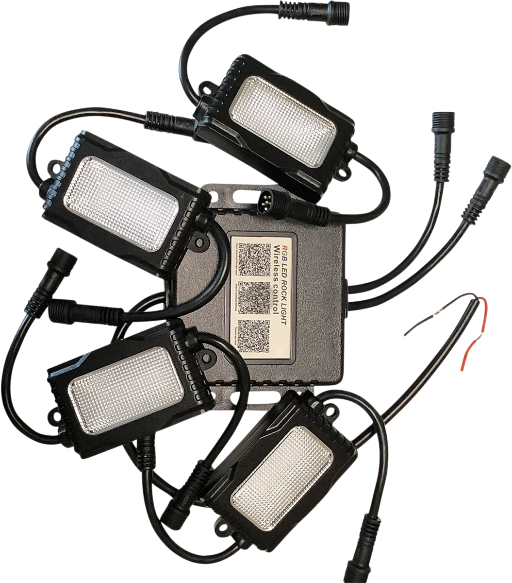Brite-Lites LED Rock Light - Expansion Kit BL-RGBROCK2.2 - Side View