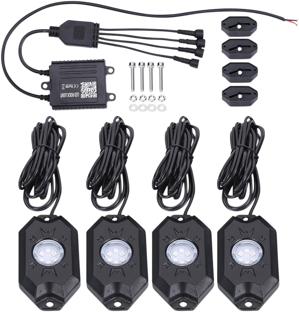 Brite-Lites LED Rock Light Kit BL-RGBROCK4 - Main Product View